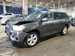 Toyota salvage cars for sale: 2009 Toyota Highlander Limited