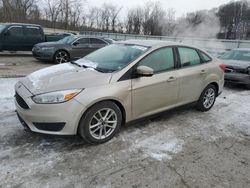 Salvage cars for sale at Ellwood City, PA auction: 2018 Ford Focus SE