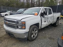 Salvage cars for sale at Waldorf, MD auction: 2014 Chevrolet Silverado C1500 LT