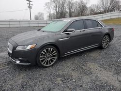 Lincoln Continental salvage cars for sale: 2020 Lincoln Continental