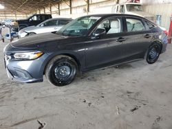 Honda salvage cars for sale: 2024 Honda Civic LX