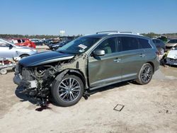 Salvage cars for sale at Houston, TX auction: 2016 Infiniti QX60