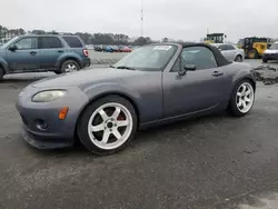 Salvage cars for sale at Dunn, NC auction: 2006 Mazda MX-5 Miata