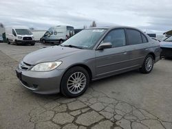 Vehiculos salvage en venta de Copart Hayward, CA: 2005 Honda Civic EX