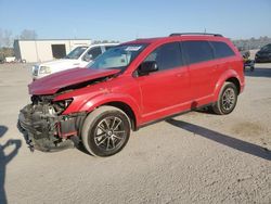 Salvage cars for sale at Harleyville, SC auction: 2019 Dodge Journey SE