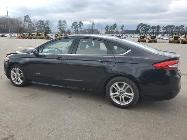 2018 Ford Fusion SE Hybrid