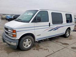 Salvage trucks for sale at Grand Prairie, TX auction: 1997 Chevrolet Express G1500