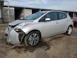 Nissan salvage cars for sale: 2015 Nissan Leaf S