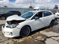 Salvage cars for sale at Littleton, CO auction: 2020 Subaru Impreza