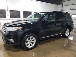 Salvage cars for sale at Blaine, MN auction: 2013 Toyota Highlander Base