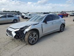 Infiniti salvage cars for sale: 2019 Infiniti Q50 Luxe