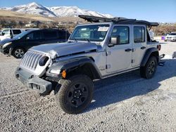 Jeep salvage cars for sale: 2019 Jeep Wrangler Unlimited Sport