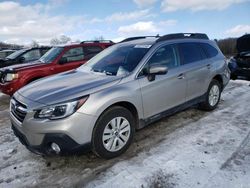 Salvage cars for sale at West Warren, MA auction: 2018 Subaru Outback 2.5I Premium