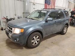 Salvage cars for sale at Mcfarland, WI auction: 2010 Ford Escape Limited