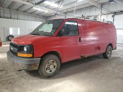 Salvage trucks for sale at Dyer, IN auction: 2007 Chevrolet Express G3500