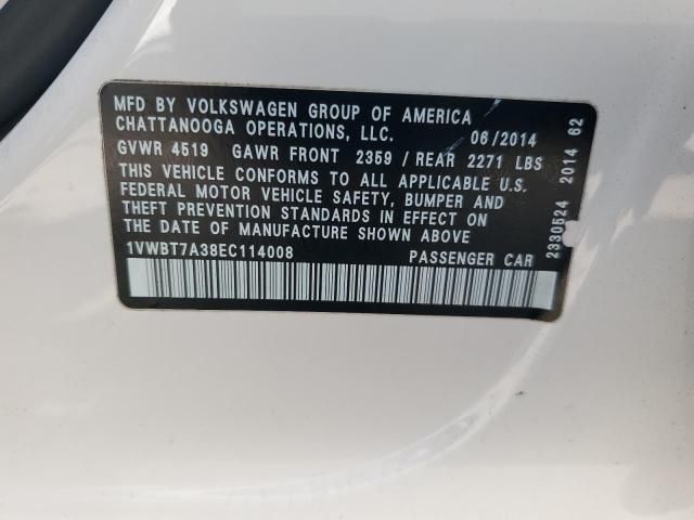 2014 Volkswagen Passat SE