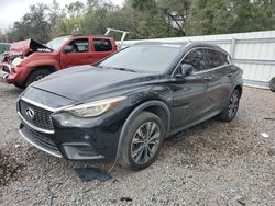 Salvage cars for sale at Riverview, FL auction: 2018 Infiniti QX30 Base