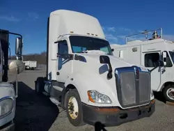 Salvage trucks for sale at Assonet, MA auction: 2017 Kenworth Construction T680