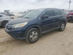 Salvage cars for sale at San Antonio, TX auction: 2016 Honda CR-V LX