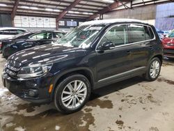 Salvage SUVs for sale at auction: 2015 Volkswagen Tiguan S