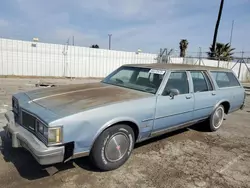 Salvage cars for sale at Van Nuys, CA auction: 1984 Oldsmobile Custom Cruiser