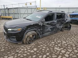 Salvage cars for sale at Dyer, IN auction: 2021 Jeep Cherokee Latitude Plus