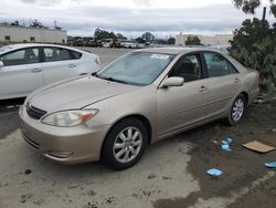 Toyota salvage cars for sale: 2002 Toyota Camry LE