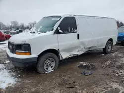 Salvage trucks for sale at Chalfont, PA auction: 2012 GMC Savana G3500