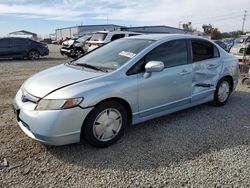 2007 Honda Civic Hybrid en venta en San Diego, CA