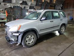 Salvage cars for sale at Albany, NY auction: 2005 Honda CR-V LX