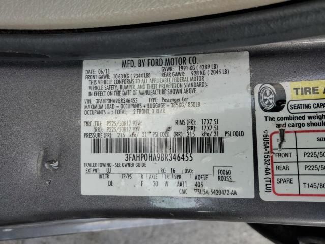 2011 Ford Fusion SE