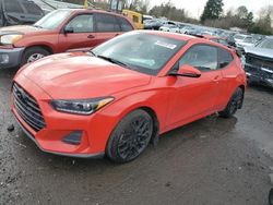 Carros salvage sin ofertas aún a la venta en subasta: 2019 Hyundai Veloster Base