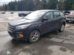 Salvage cars for sale at Arlington, WA auction: 2018 Ford Escape S