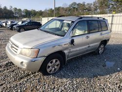 Salvage cars for sale at Ellenwood, GA auction: 2002 Toyota Highlander Limited