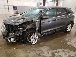 Salvage cars for sale at Avon, MN auction: 2015 Ford Edge SEL