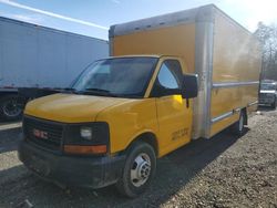 Salvage trucks for sale at Waldorf, MD auction: 2011 GMC Savana Cutaway G3500