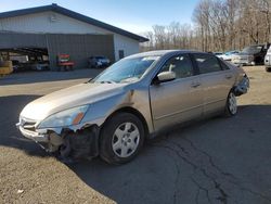 Salvage cars for sale at East Granby, CT auction: 2007 Honda Accord LX