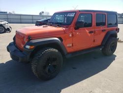 Carros salvage sin ofertas aún a la venta en subasta: 2019 Jeep Wrangler Unlimited Sport