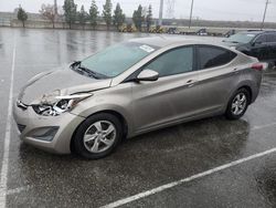 Salvage cars for sale at Rancho Cucamonga, CA auction: 2014 Hyundai Elantra SE