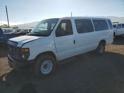 Ford Econoline e350 Super Duty salvage cars for sale: 2012 Ford Econoline E350 Super Duty Wagon