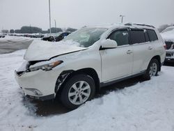 Toyota Highlander Base salvage cars for sale: 2012 Toyota Highlander Base