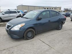 Salvage cars for sale at Wilmer, TX auction: 2015 Nissan Versa S