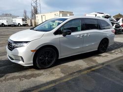 Salvage cars for sale at Hayward, CA auction: 2023 Honda Odyssey SPORT-L