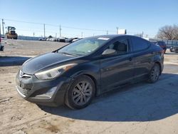 Salvage cars for sale at Oklahoma City, OK auction: 2015 Hyundai Elantra SE