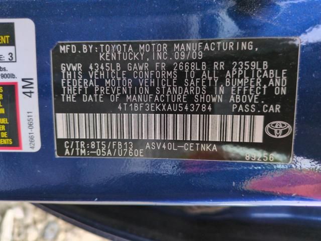 2010 Toyota Camry Base