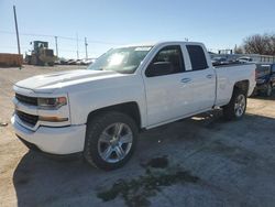 Salvage cars for sale at Oklahoma City, OK auction: 2016 Chevrolet Silverado C1500 Custom