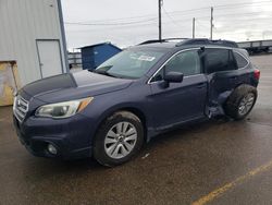 Salvage cars for sale at Nampa, ID auction: 2015 Subaru Outback 2.5I Premium