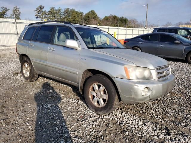 2002 Toyota Highlander Limited