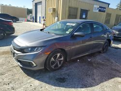 Salvage cars for sale from Copart Ellenwood, GA: 2020 Honda Civic LX