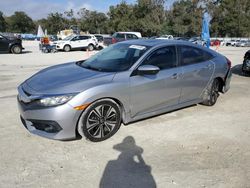 Salvage cars for sale at Ocala, FL auction: 2017 Honda Civic EX